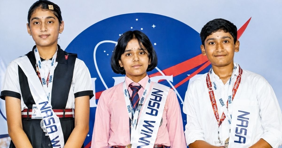 Ela achava que faria apenas uma prova comum de matemática na escola, mas seu desempenho lhe garantiu uma viagem para conhecer a NASA aos 10 anos - QTU Questões do Universo