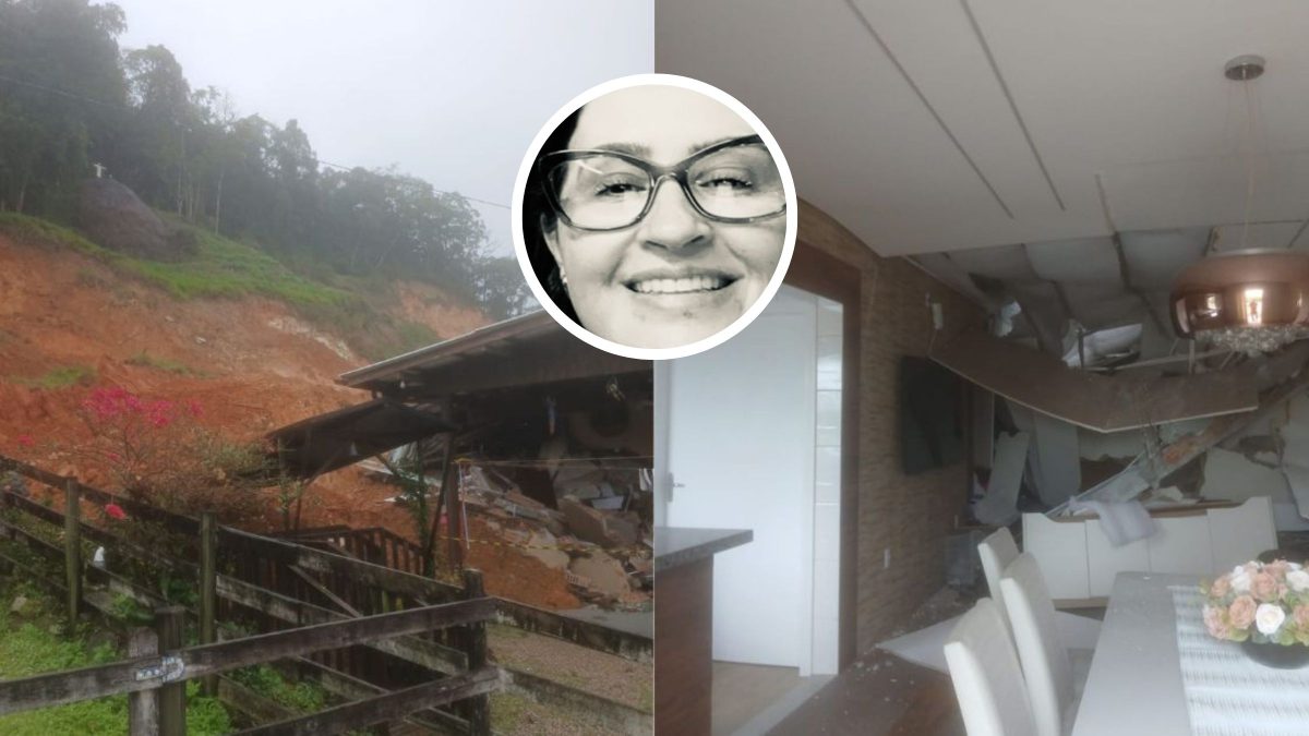 Filha de mulher morta soterrada enquanto dormia em SC segue em estado grave na UTI após