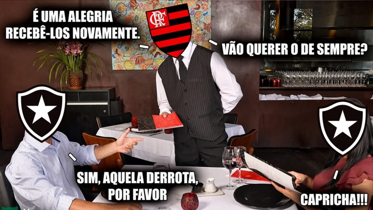 Freguesia? Flamengo vence clássico no Brasileirão e Botafogo vira piada na web; veja memes - QTU Questões do Universo
