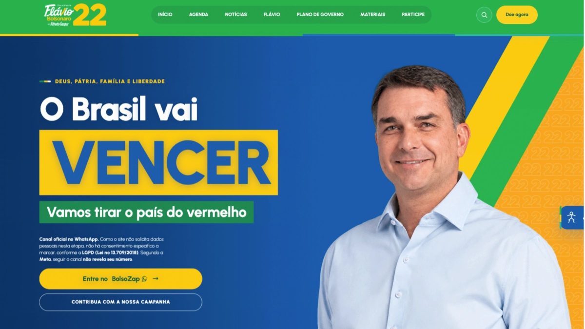 ‘Ataque cibernético’: site de Flávio Bolsonaro sofre 3.250 tentativas de invasão em 8