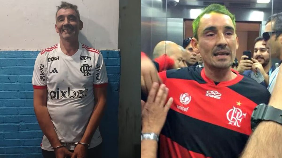 Acusado de narcotráfico, ex-líder de torcida organizada da Argentina é preso pela 2ª vez usando a camisa do Flamengo após 12 anos - QTU Questões do Universo