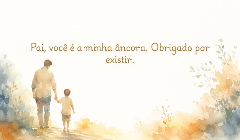 Frases de Feliz Dia dos Pais para enviar pelo WhatsApp - Canva/ND Mais