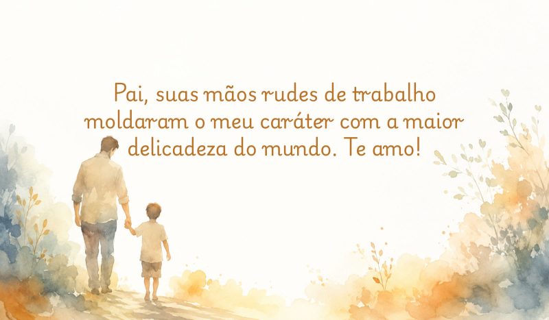Frases de Feliz Dia dos Pais para enviar pelo WhatsApp - Canva/ND Mais