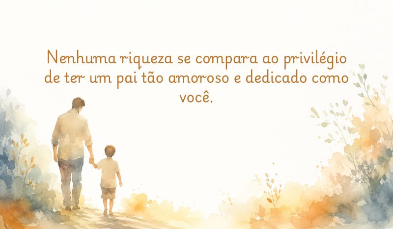 Frases de Feliz Dia dos Pais para enviar pelo WhatsApp - Canva/ND Mais