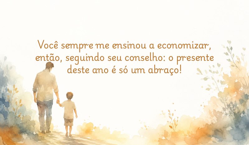 Frases de Feliz Dia dos Pais para enviar pelo WhatsApp - Canva/ND Mais
