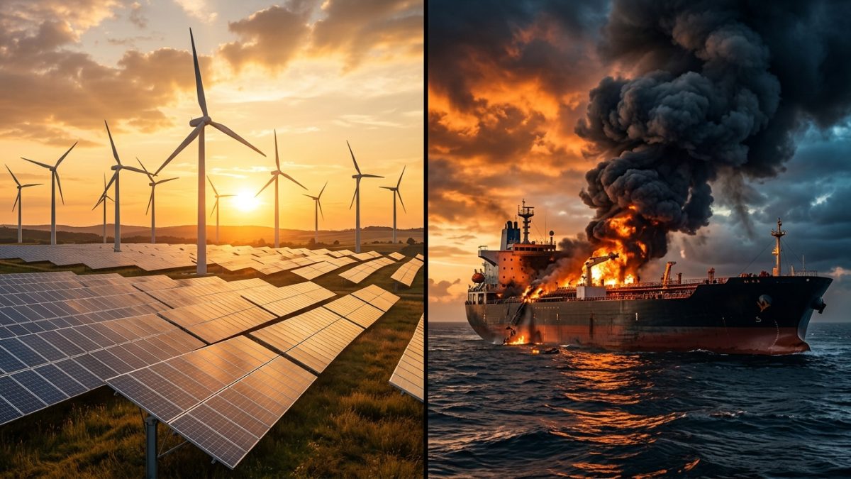 A transição energética estava atrasada antes do Irã — e a guerra está acelerando do jeito