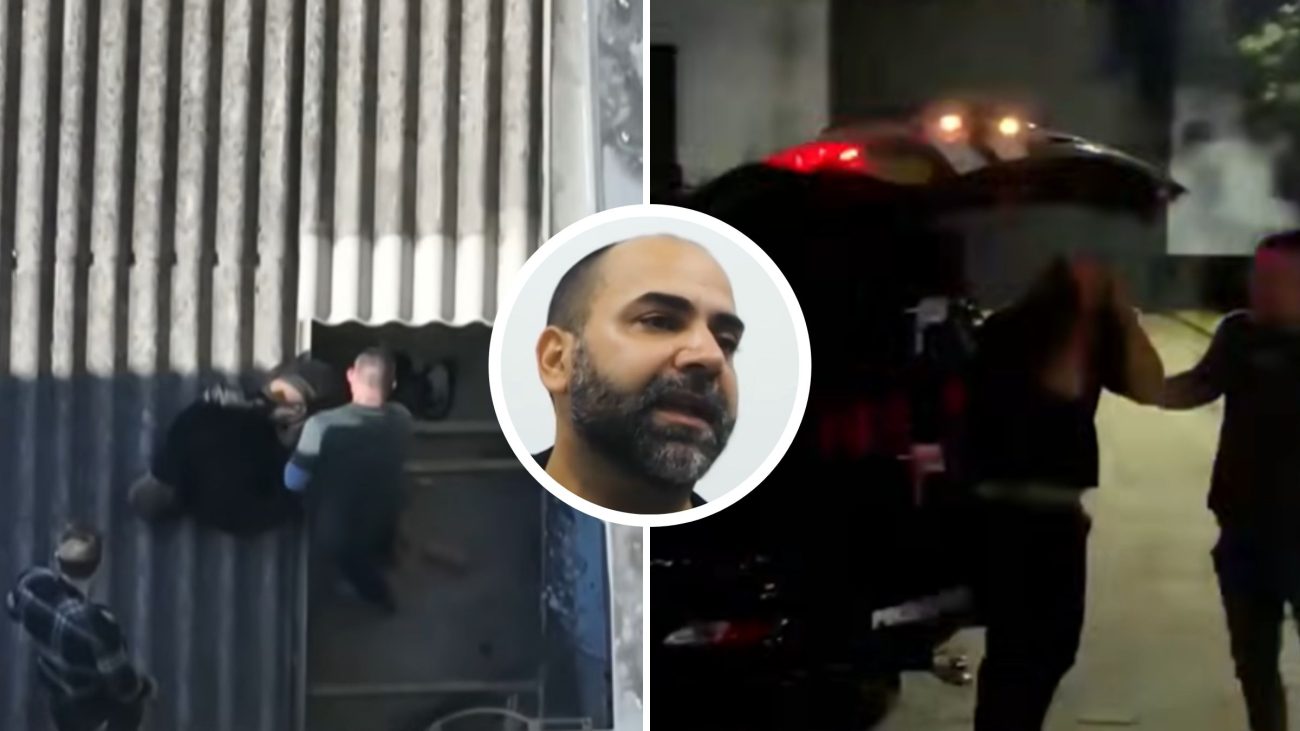 Homem confessa o crime à Polícia CivilFoto: Domingo Espetacular/RECORD/Reprodução/ND Mais