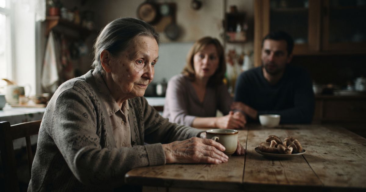 Durante quase uma década, a família de uma mulher com Alzheimer acompanhou sua perda gradual de funções; a reviravolta aconteceu quando a idosa bebe chá de cogumelo e surpreende a todos no dia seguinte - QTU Questões do Universo