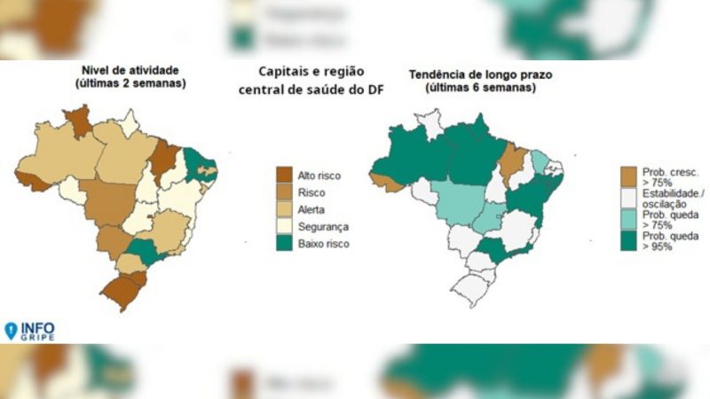 Capital catarinense segue estável - Divulgação/Fiocruz/ND Mais