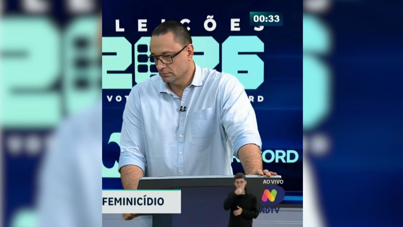 Ralf Zimmer (PRD) destaca o papel da educação no combate ao feminicídioFoto: Reprodução/NDTV RECORD/ND Mais