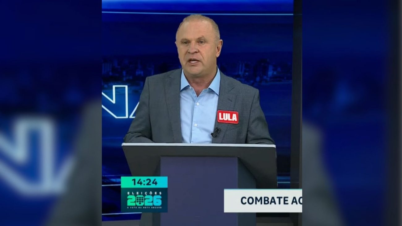 Gelson Merísio (PSB) fala sobre ampliar a rede de proteção as mulheresFoto: Reprodução/NDTV RECORD/ND Mais