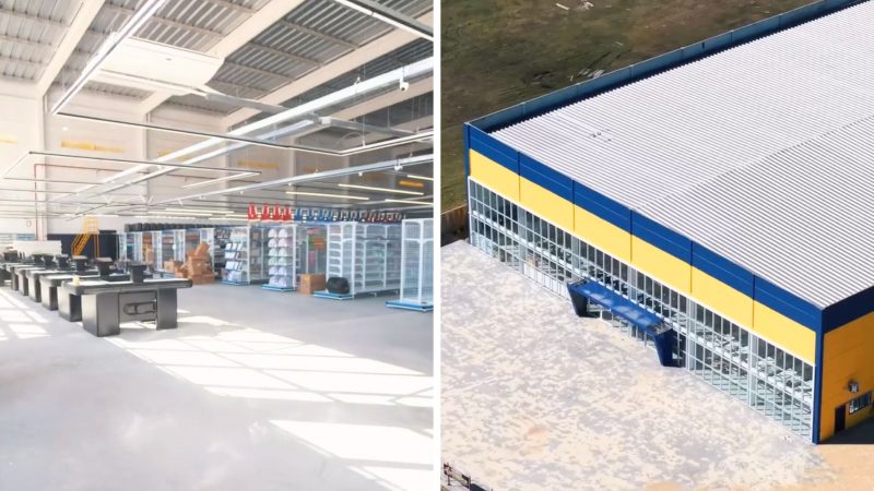 Loja possui mais de 2,4 mil metros quadrados de área - Inauguração Lojão Espaço Lar Araquari (2)