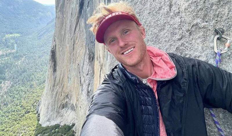 Jake Whisenant ficou conhecido por escaladas de alta velocidade - Reprodução/redes sociais/ND Mais