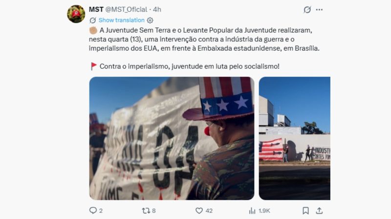MST/X/Reprodução/ND Mais - Reprodução/ND Mais