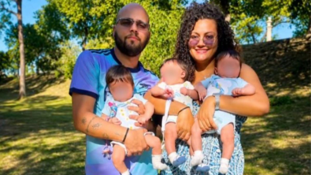 Mãe de 28 anos vive caso raro de superfetação e descobre terceiro bebê enquanto já estava