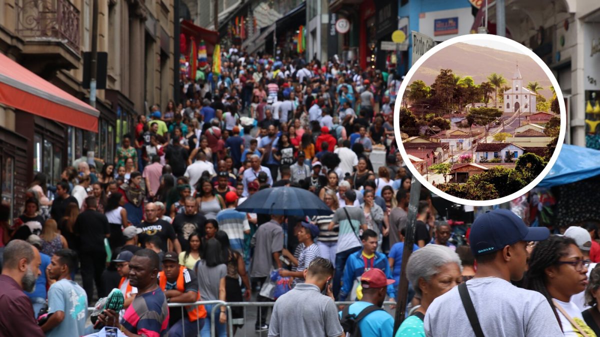 Brasil chega a 214 milhões de habitantes; veja cidade que tem quase 14 mil vezes menos moradores que SP - QTU Questões do Universo