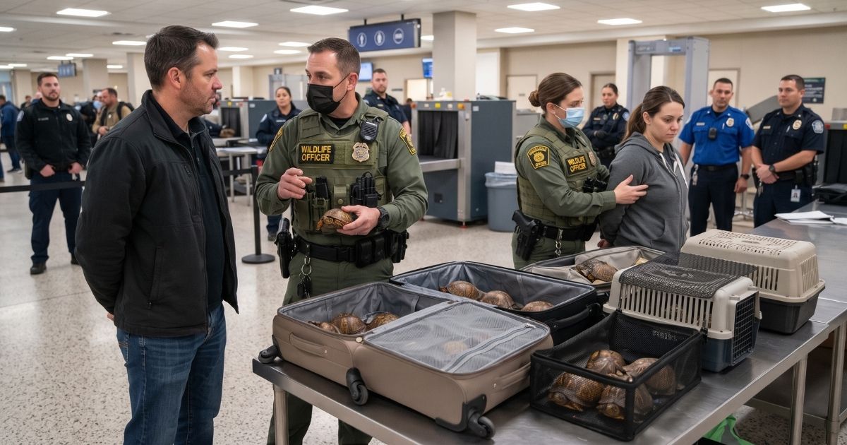 Apreendidas em aeroportos rumo ao comércio ilegal, mais de 800 tartarugas são resgatadas, mas quando chegam ao zoológico, veterinários descobrem que muitas não resistem aos maus-tratos - QTU Questões do Universo