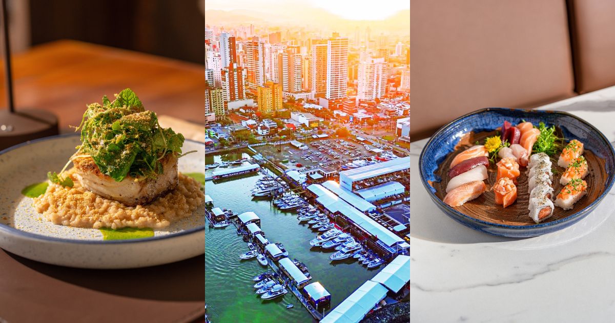 Lar de iates de luxo, ‘Mônaco’ de SC vira palco de festival gastronômico com menus em três etapas por R$ R$ 119 - QTU Questões do Universo