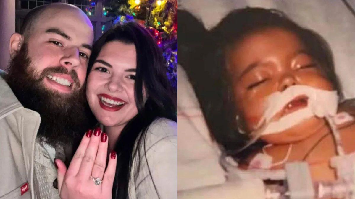 Mulher que recebeu transplante de fígado quando bebê vai se casar com irmão do doador, 23
