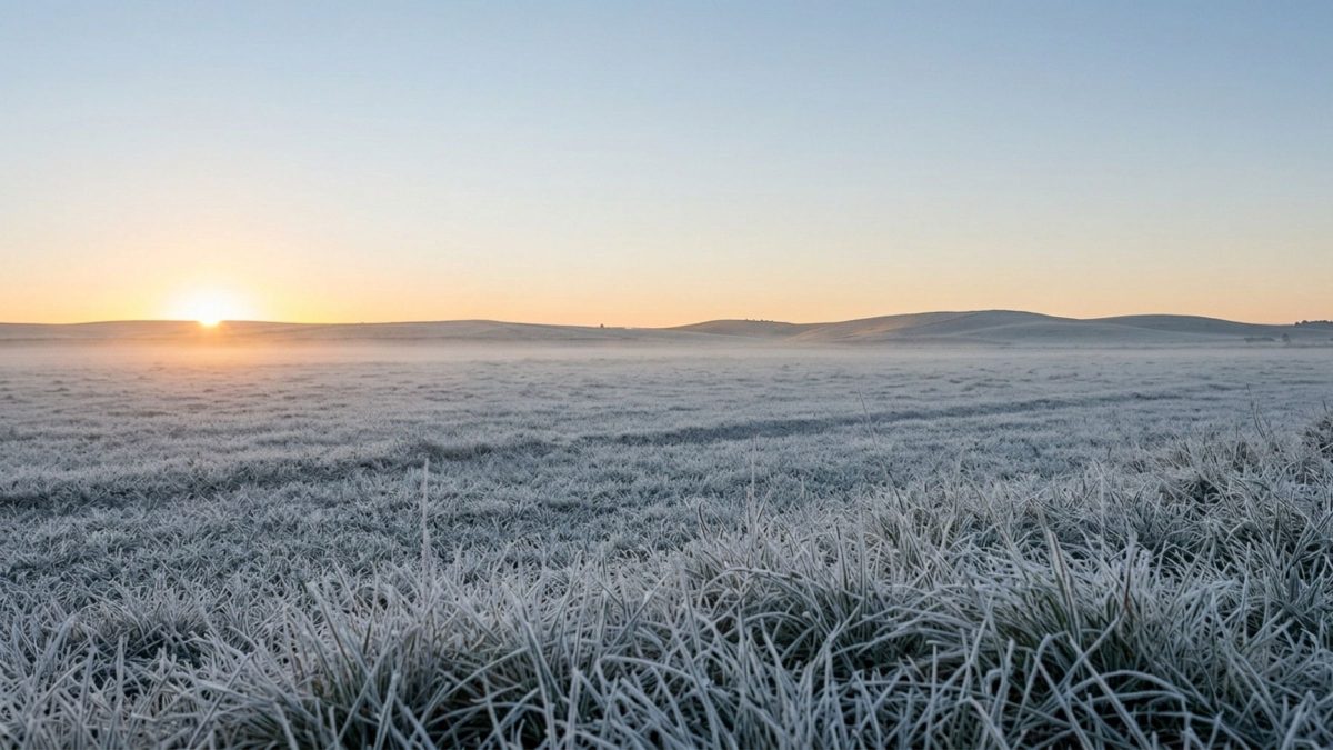 Massa de ar frio avança: Oeste de SC terá manhãs de 6°C e risco de geada até segunda-feira; saiba o que esperar - QTU Questões do Universo
