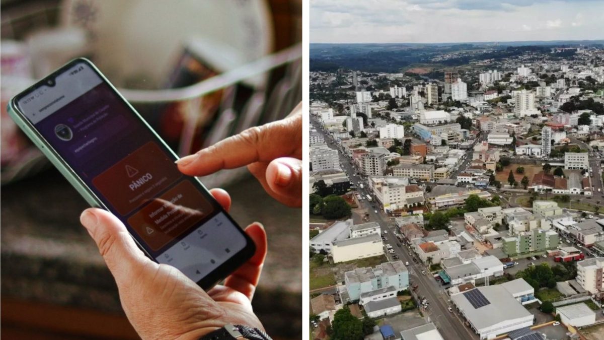 Botão do pânico para mulheres com medida protetiva chega a aplicativo de cidade de SC e socorro pode ser acionado em emergências - QTU Questões do Universo