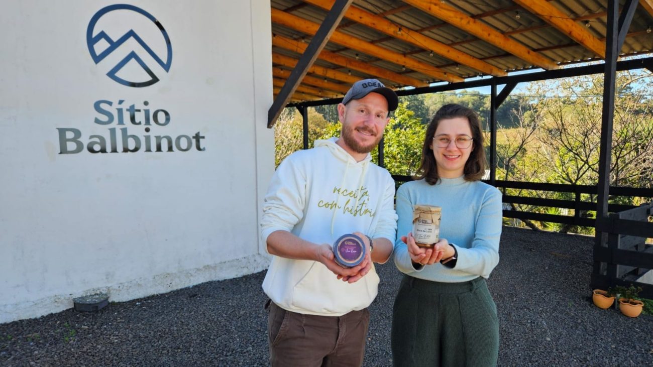 O Sítio Balbinot, de Guaraciaba, no Extremo-Oeste catarinense, mantém uma história de produção de queijos iniciada há mais de cinco décadas.Foto: Divulgação/ND Mais