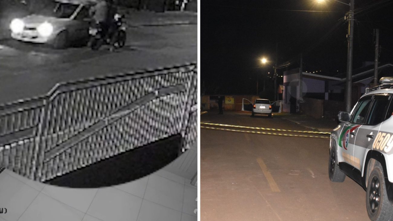 Polícia Militar, Polícia Civil e Polícia Científica foram acionadas após o ataque.Foto: Divulgação/NDTV RECORD/ND Mais