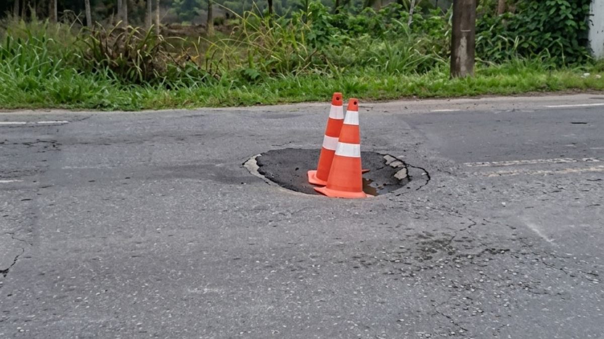 Atenção motorista na BR-470 em Apiúna