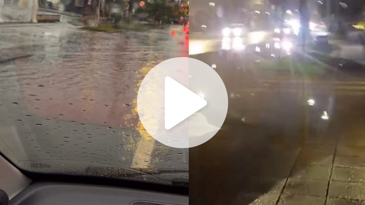 ATENÇÃO, BLUMENAU! Temporal causa alagamentos e transtornos nesta segunda-feira (31)