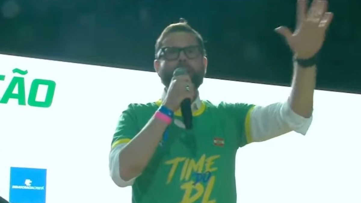Aos gritos, Jorge Seif faz discurso inflamado e manda recado durante evento do PL em SC: ‘Não se discute com petista’ - QTU Questões do Universo