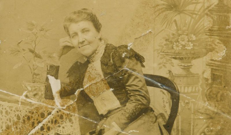 Registro de Ana Frank na velhice - Arquivo Histórico José Ferreira da Silva/ND Mais