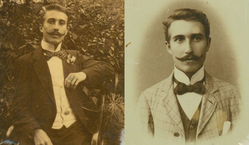 Rodolfo Bogado, filho da imigrante, morreu de tuberculose antes do casamento - Arquivo Histórico José Ferreira da Silva/ND Mais