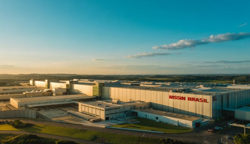 A nova fábrica da Nissin foi planejada para funcionar como hub industrial e ampliar a competitividade da companhia - Imagem gerada por IA/ND Mais