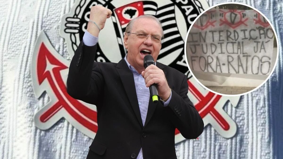 ‘Acabou a paz’: torcedores protestam na casa de presidente do Corinthians após saída