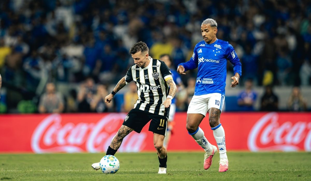 Atlético-MG x Cruzeiro será disputado na Arena MRV, em Belo HorizonteFoto: Pedro Souza/Atlético/Divulgação/ND Mais