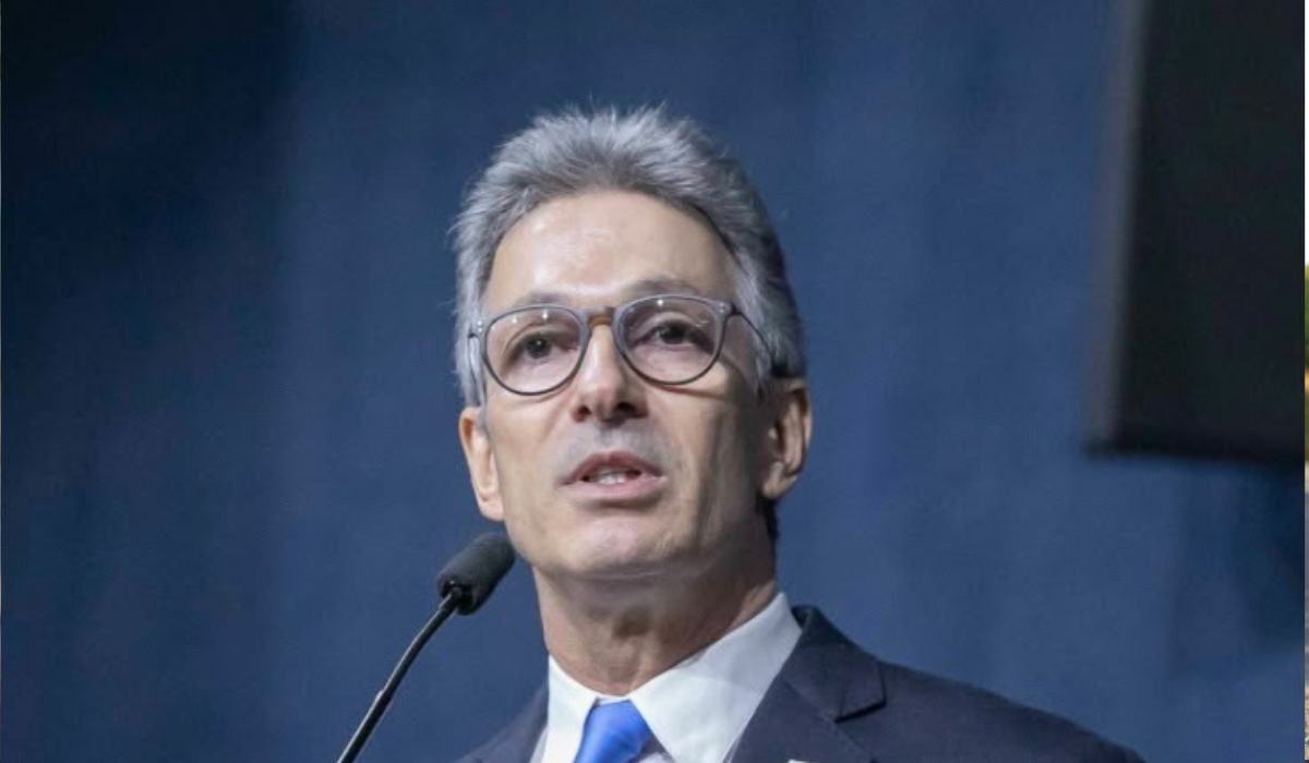 na foto aparece Romeu Zema que não participará do debate presidencial neste domingo (23)