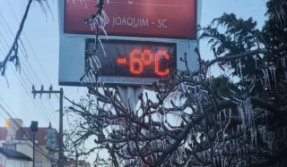 Onda de frio chega ao pico e traz risco de geadas; veja onde as mínimas chegam