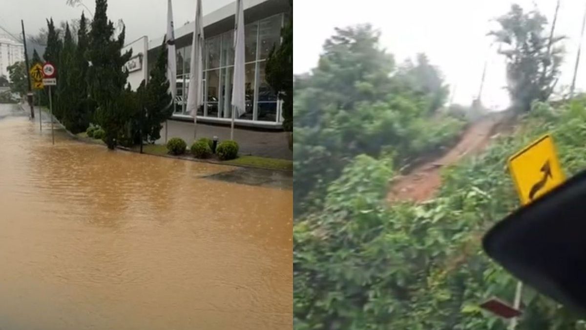 ATENÇÃO, BLUMENAU! Temporal despeja 100mm e causa alagamentos nesta segunda (31)