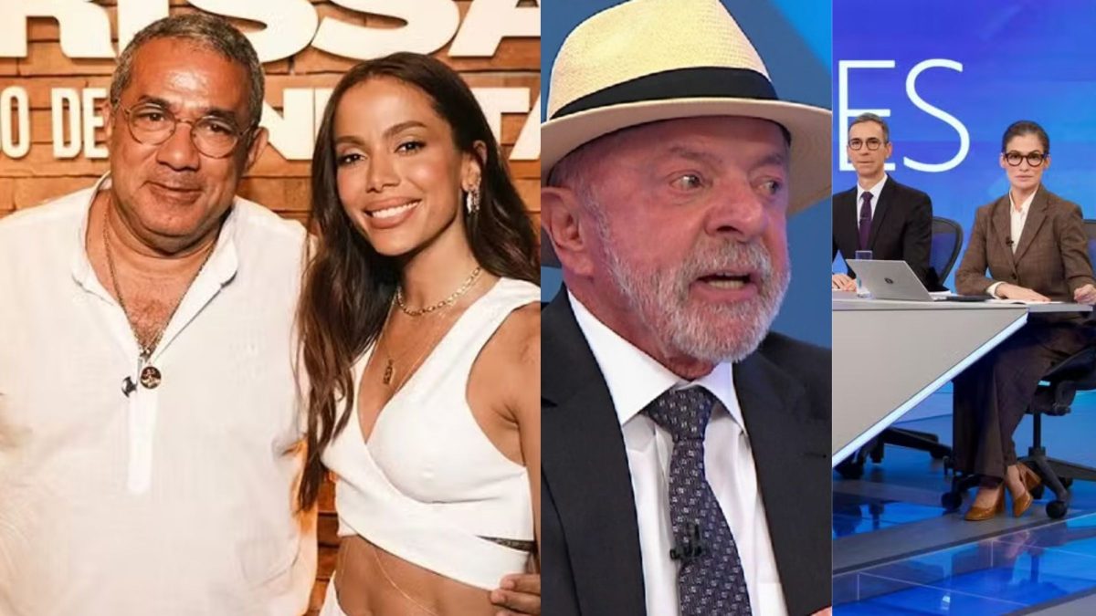 Pai de Anitta entra na polêmica e critica  jornalistas da Globo após entrevista de Lula: ‘Foi ridícula e covarde a inquisição montada’ - QTU Questões do Universo