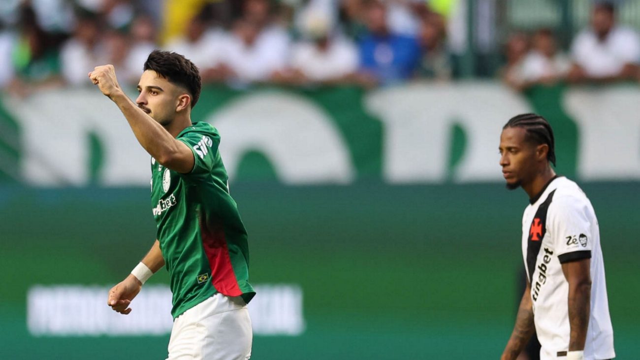 Palmeiras teve dificuldades antes de golear o VascoFoto: Cesar Greco/Palmeiras/Divulgação/ND Mais