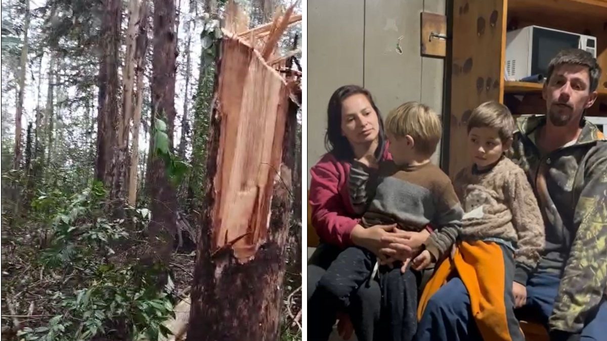 Vendaval assusta moradores de Itaiópolis