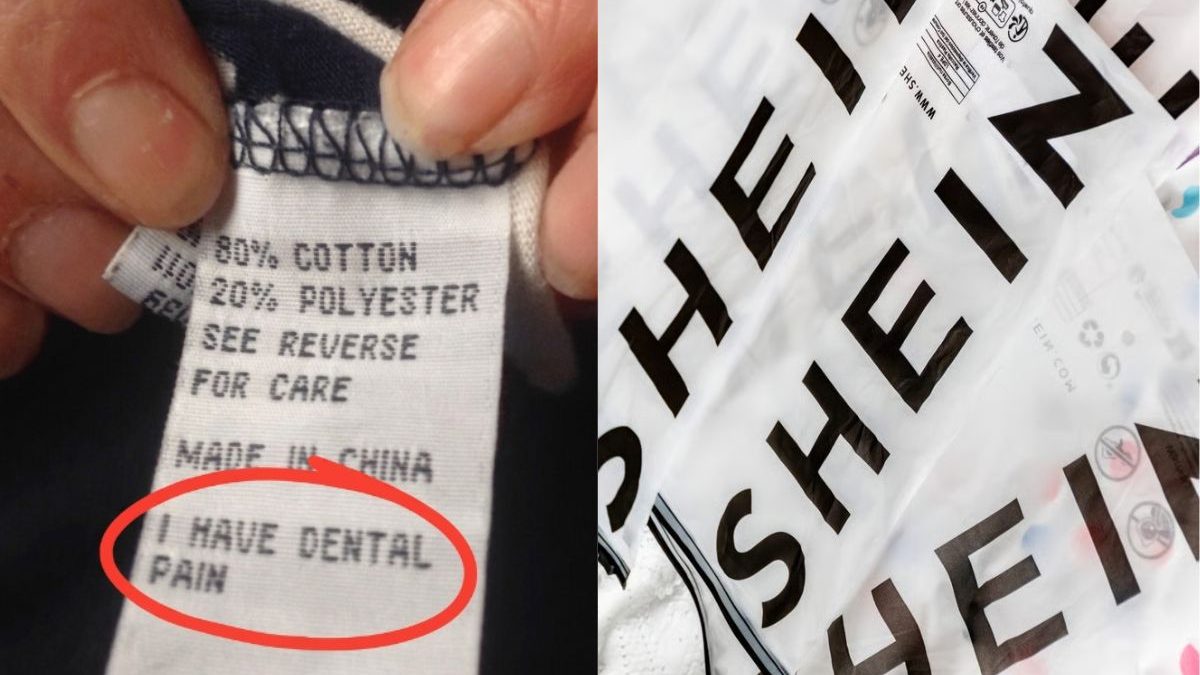 ‘Help me’ e ‘Dor de dente’: pedidos de ajuda em etiquetas da Shein assustam consumidores, mas empresa quebra o silêncio sobre origem das mensagens - QTU Questões do Universo