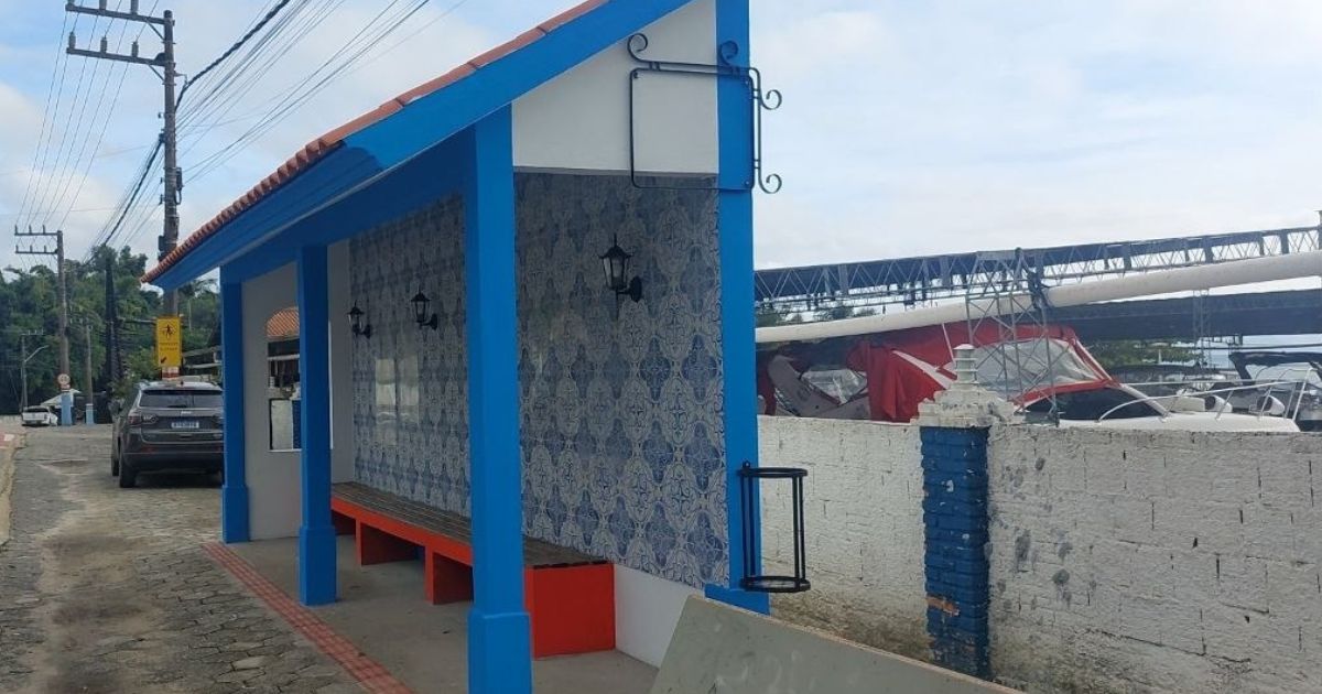 Estética não é único elemento marcante em ponto de ônibusFoto: PMPB/Divulgação/ND Mais