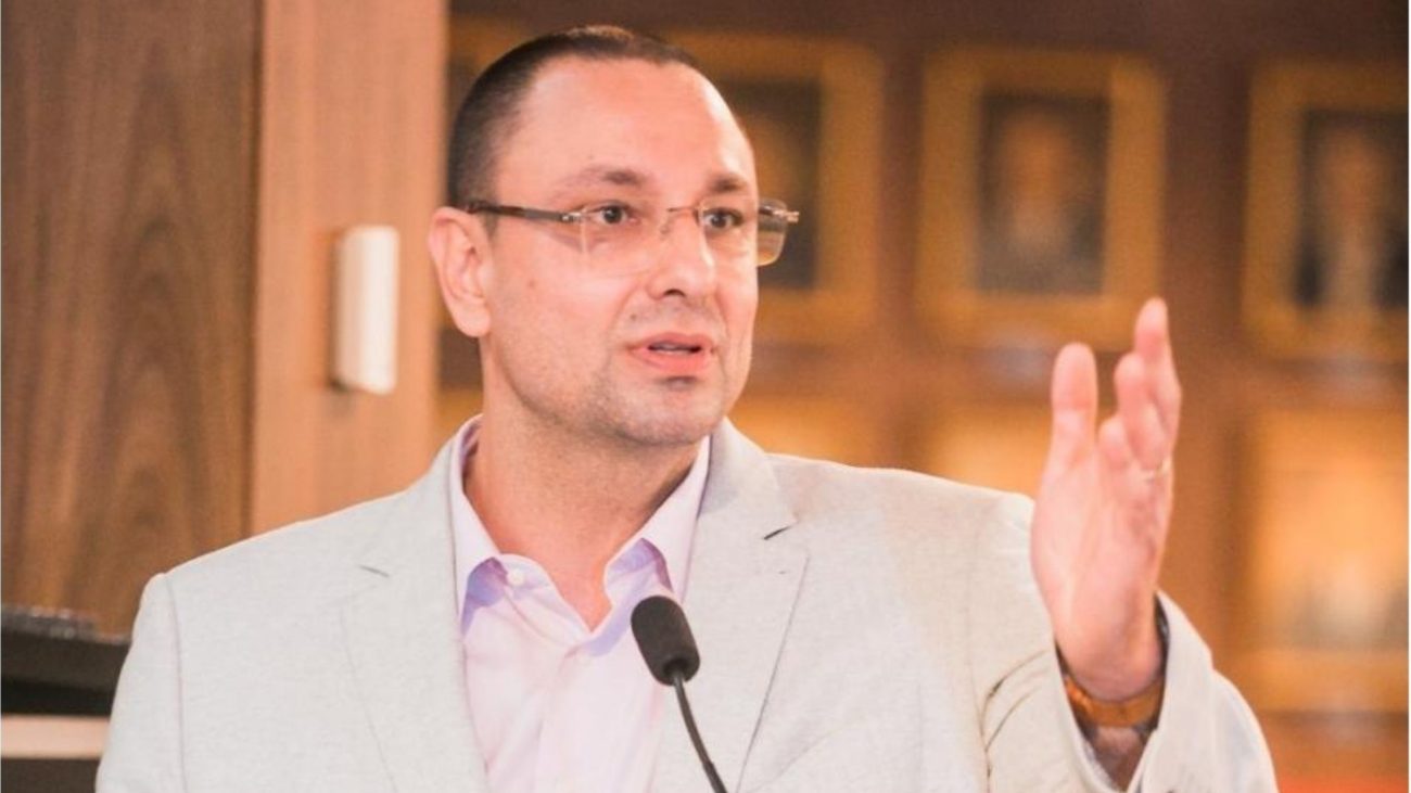 Ralf Zimmer disputa o Governo de Santa Catarina pelo PRD (Partido Renovação Democrática).Foto: Sintonia FM/Reprodução/ND Mais