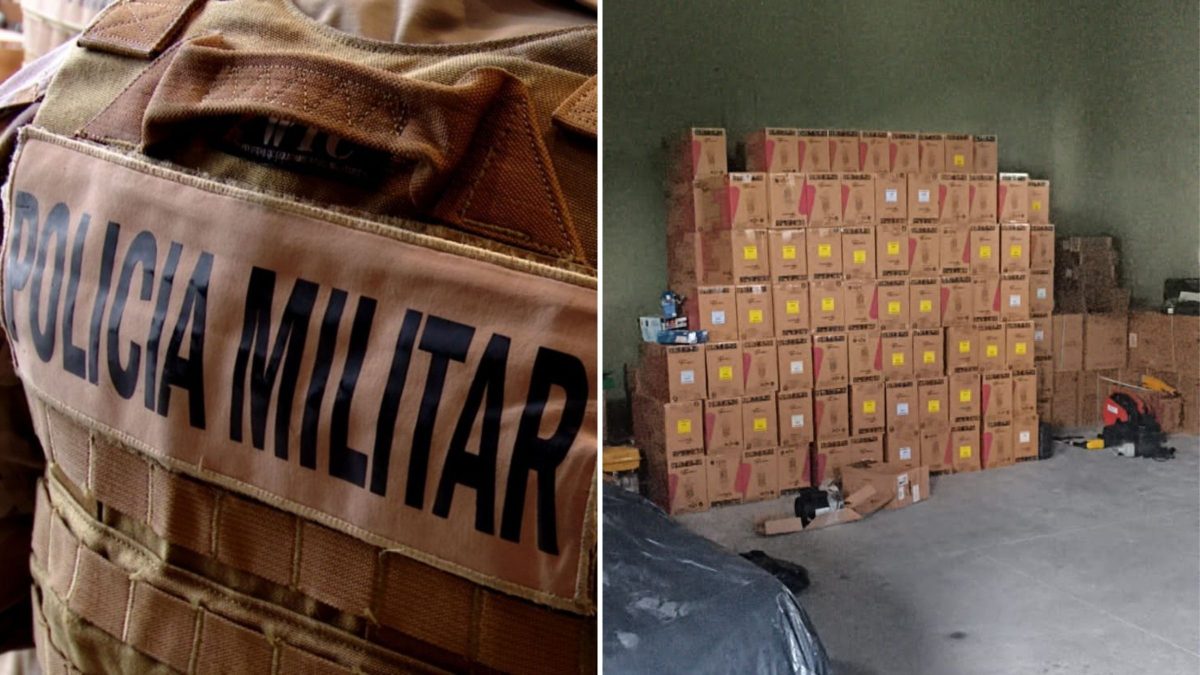 PM recupera carga de R$ 400 mil furtada de galpão do Mercado Livre e prende dois