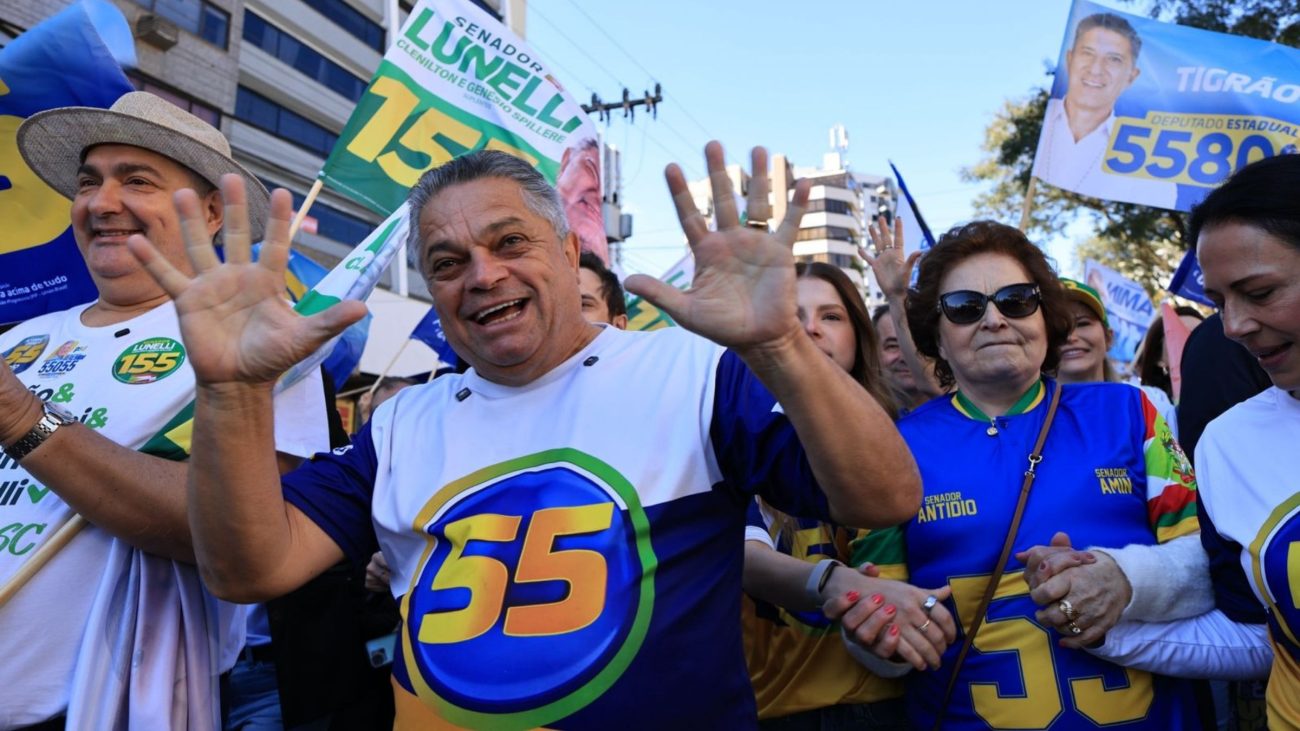 Rodrigues também convocou seus eleitores e simpatizantes a apoiarem Flávio Bolsonaro.Foto: Ricardo Trida PL-SC/Divulgação/ND Mais