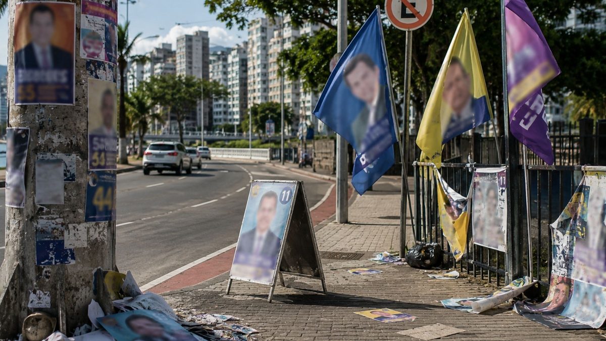 Propaganda eleitoral irregular em SC registra 170 denúncias com foco em vias públicas; Florianópolis lidera ranking no estado - QTU Questões do Universo