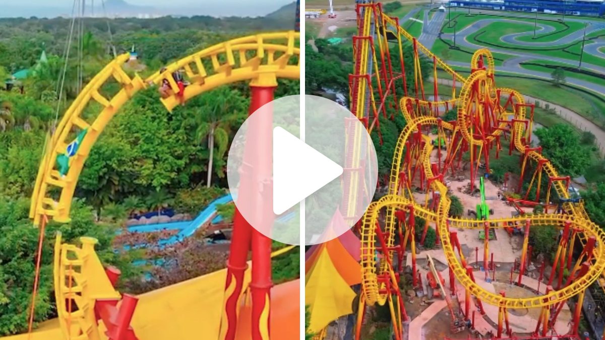 Montanha-russa tradicional do Beto Carrero World teve 100% dos trilhos substituídos em modernização de R$ 24 milhões - QTU Questões do Universo