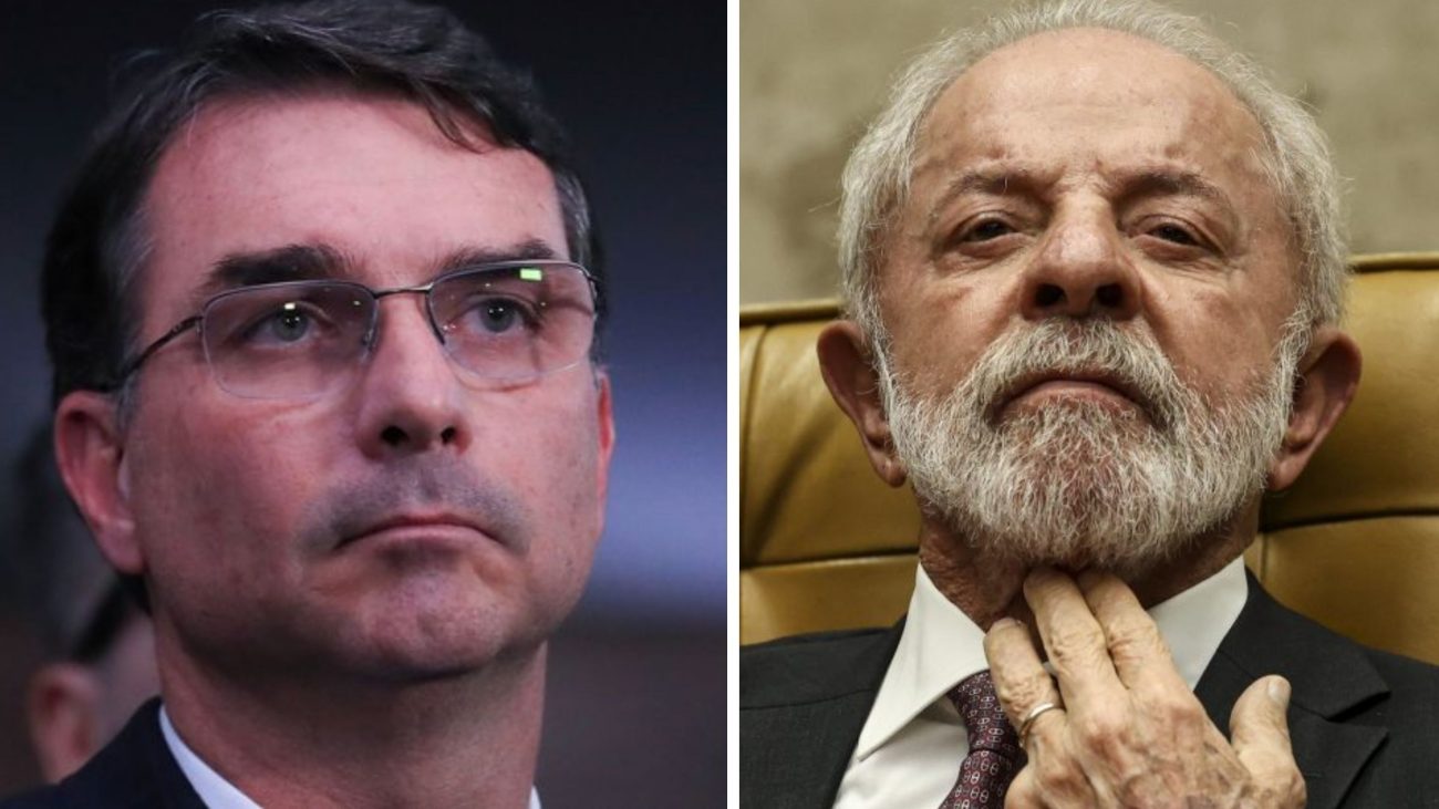 Flávio Bolsonaro e Lula foram mencionados pelos candidatos ao governo de SPFoto: Lula Marques/Agência BrasilMarcelo Camargo/Agência Brasil/Reprodução/ND Mais