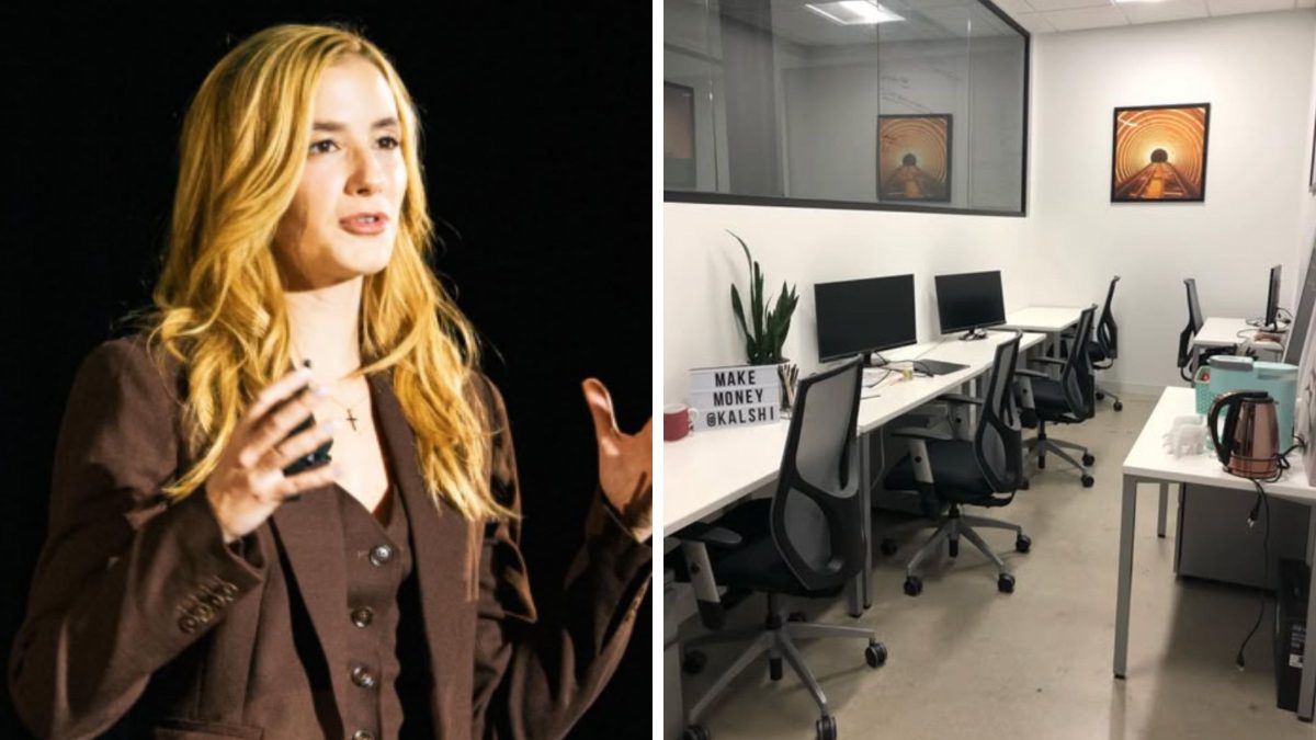 Com 3 computadores e frase ‘faça dinheiro’: veja como era primeiro escritório do império bilionário criado por ex-bailarina de SC - QTU Questões do Universo